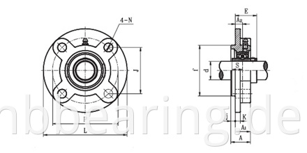 Bearing Units UCFC200 series